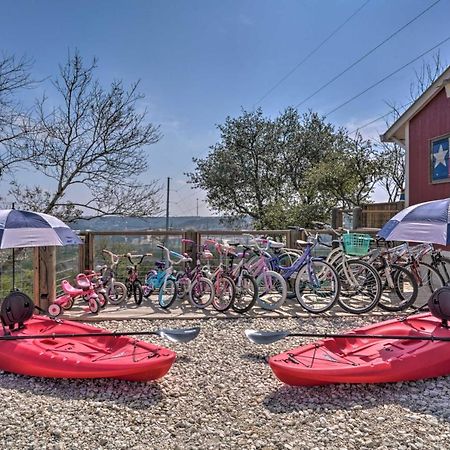 Kerrville Converted Barn Tiny Home With Kayaks! Exterior foto