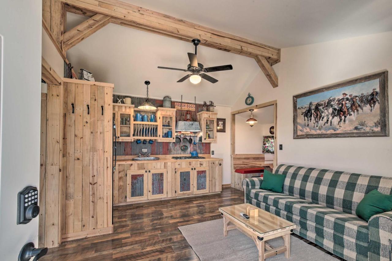 Kerrville Converted Barn Tiny Home With Kayaks! Exterior foto